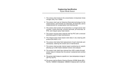 HYDRA Nitrate Sensor Engineering Specification Brochure