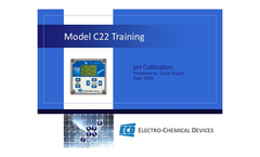 C22 pH Calibration Training Presentation