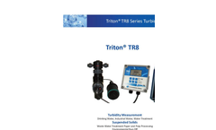 Turbidity Sensor TR8 Series- Brochure