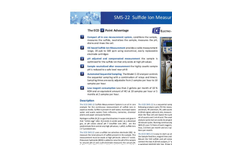 Sulfide Ion Measuring System SMS--22- Brochure
