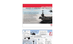 Model AN/AQS-22 - Airborne Low Frequency Sonar Systems (ALFS) Brochure