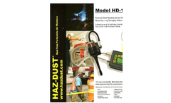 Model HD-1004 - Personal Aerosol Monitor Broucher