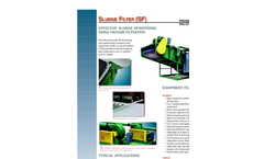 Model SF - Dewatering Filter Brochure