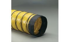 Flexaust - Model Arctic Duct 3 - Two Single Ply Yellow PVC Hoses