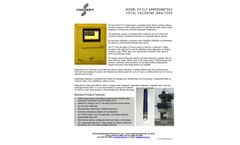 Foxcroft - Model FX-CL-T - Amperometric Total Chlorine Analyzer - Brochure