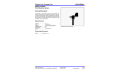 HydroLynx - Model 5050WD - Wind Direction Sensor - Brochure