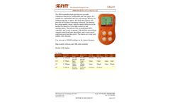IMR - Model IX 616 - Combustible and Toxic Portable Four Gas Detector - Brochure