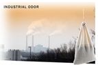 SMELLEZE Reusable Industrial Odor Removal Deodorizer Pouch: Rids Odor Without Chemicals in 300 Sq. Ft.