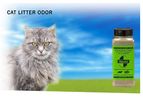 SMELLEZE Natural Cat Litter Smell Remover Deodorizer Additive: 2 lb. Granules Rid Stench