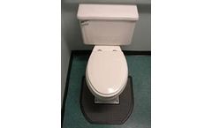 SANITRO Toilet Urine Absorbent & Odor Remover Mat (6 Mats- 22" x 22" x 1/4")