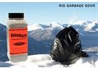 SMELLEZE Natural Trash Smell Removal Deodorizer: 50 lb. Granules Destroy Garbage Stink