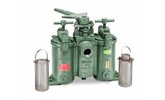 Kraissl - Model 72H Series - Cast Iron Strainer with Flanged Ports