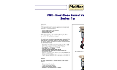 Model BR 01a - PTFE-lined Globe Control Valve - Datasheet
