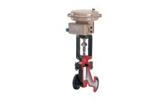 Model TB 01c - PFA-Lined Aseptic Control Valve