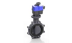 Proflow - Model P - PVC-U Electric Butterfly Valve