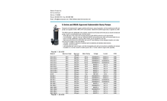 S Series Submersible Slurry Pumps Brochure