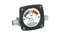 Mid-West - Model Piston Type 122 - Differential Pressure Gauge & Switch