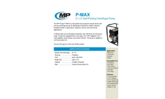 Model 20 - 2` Submersible Centrifugal Pump Brochure