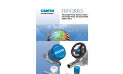 Model HB Series - Ultra High Purity Bellows Valves Brochure