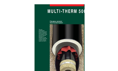 MULTI-THERM - 500 - Preinsulated Piping System Brochure