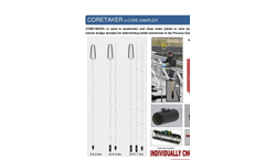 CORETAKER - Model B-10104 - Sludge Core Sampler Product Literature 	