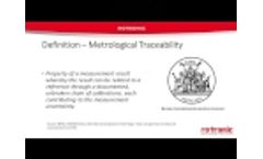 Rotronic Humidity Webinar - Traceability, What is it and how to achieve it? Video