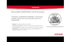 Rotronic Humidity Webinar - Interpreting Humidity Instrument Specifications Video