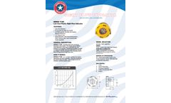 Sure Flow - Model TT/SF Series - Low Cost Plastic Sight Flow Indicator - Brochure