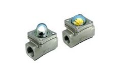 Sure Flow - Model SFB and SFP Series - Ball Style Sight Flow Indicator