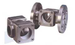 Sure Flow - Model FMF & FMP Series - Large Double Window Visual Sight Flow Indicator