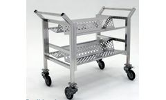 BioSafe Ultra-Clean - Stainless Steel Cleanroom Carts