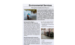 Environmental Services Brochure