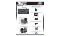 Winco - Model PSS30F4/3 - Gaseous Standby Generator - Brochure