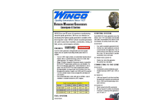 Winco - Model RP15 - Commercial Portables Generator - Brochure