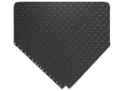 Wearwell - Model 24/Seven LockSafe - Interlocking Rubber Floor Tiles - Grease Resistant Diamond Plate