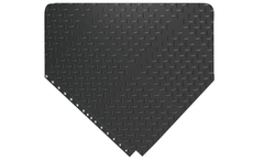 Wearwell - Model 24/Seven LockSafe - Interlocking Rubber Floor Tiles - Grease Resistant Diamond Plate