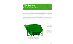 TC-Series - Tube Settling Clarifiers Brochure