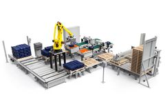 Premier Tech - Model AR-200 Series - Robotic Bag Palletizer