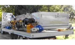 Andritz Skid Mounted 2 Meter GBT and Control Panel