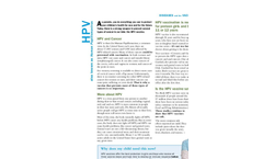 CDC recommends HPV vaccination Adobe PDF file Brochure