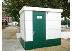 Beach-Trotters - Model Bari - Urban Style Toilet with Flat Roof