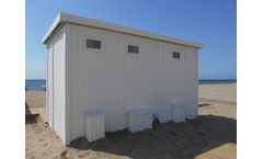 Beach-Trotters - Model Dubrovnik - Multiple Beach Toilet