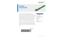 Advanced Energy - Model Artesyn - ORv3 HPR - Three-Phase Input AC-DC Power Shelf - Brochure