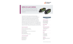 IMPAC IN 140/5 Series Digital pyrometer - Data Sheet