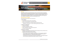 On-Site Service and Calibration Services - Brochure