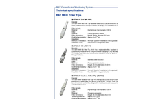 BAT MkIII Filter Tips - Specifications- Brochure