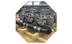 Centerline - Model 450GPM Pressures up to 800 PSI - Triplex Hydraulic Mud Pump