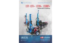 Lone Star- Model LST1+ - Water Well Drill - Operators Manual