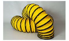 ThermoHose - Model 1095/1399/1899 - PVC/Polyester Substrate with Steel Wire Helix Ventilation Ducting