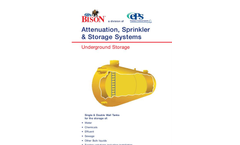 Model SUDS - Attenuation Tanks Brochure